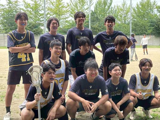 東京理科大学ラクロス部のみなさん
